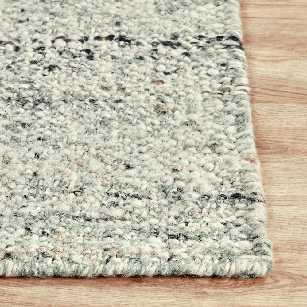 Oscoda 2x3 Gray Sage Green Rug. Picture 3