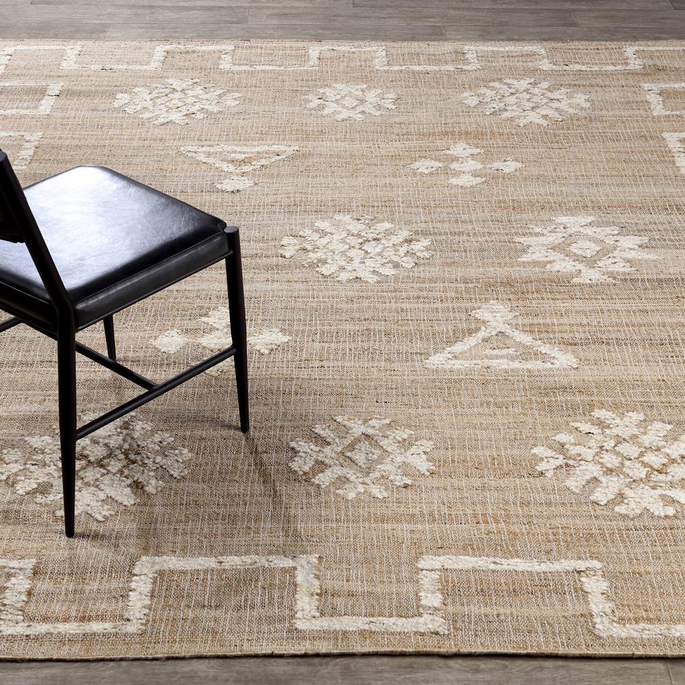 Raposa Jute Blend Area Rug by Kosas Home. Picture 5