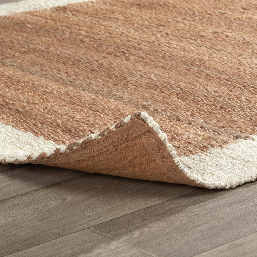 Frame Natural Jute Area Rug by Kosas Home. Picture 2