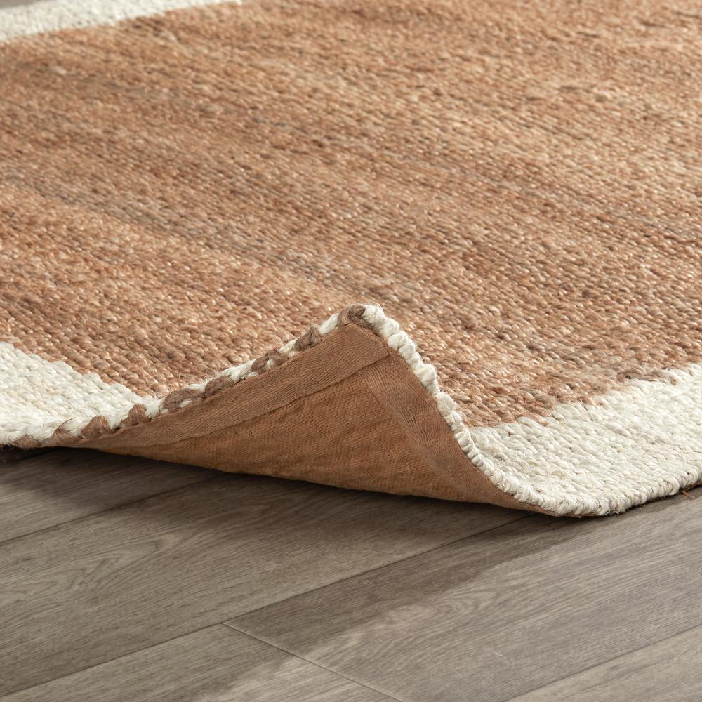 Frame Natural Jute Area Rug by Kosas Home. Picture 2