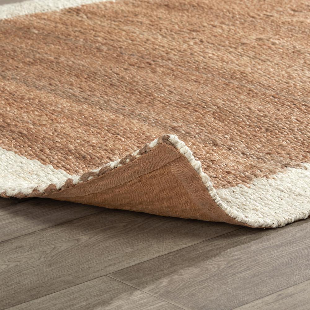 Frame Natural Jute Area Rug by Kosas Home. Picture 3