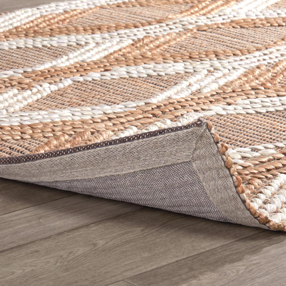 Manitou Jute Cotton Accent Rug by Kosas Home. Picture 2