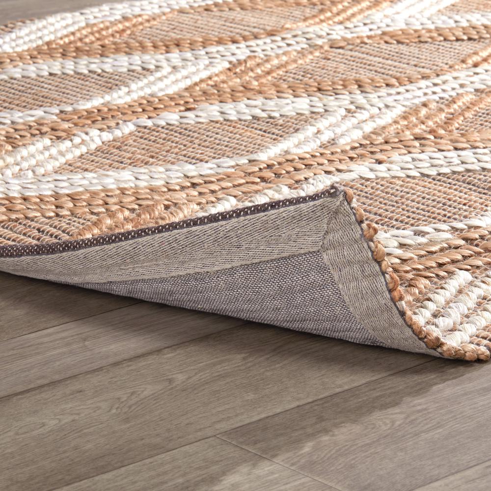 Manitou Jute Cotton Accent Rug by Kosas Home. Picture 3