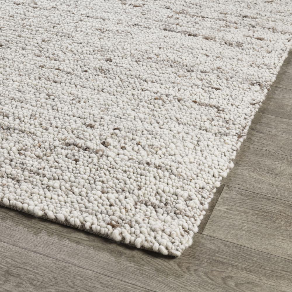 Loomis Heathered Wool Area Rug by Kosas Home. Picture 2