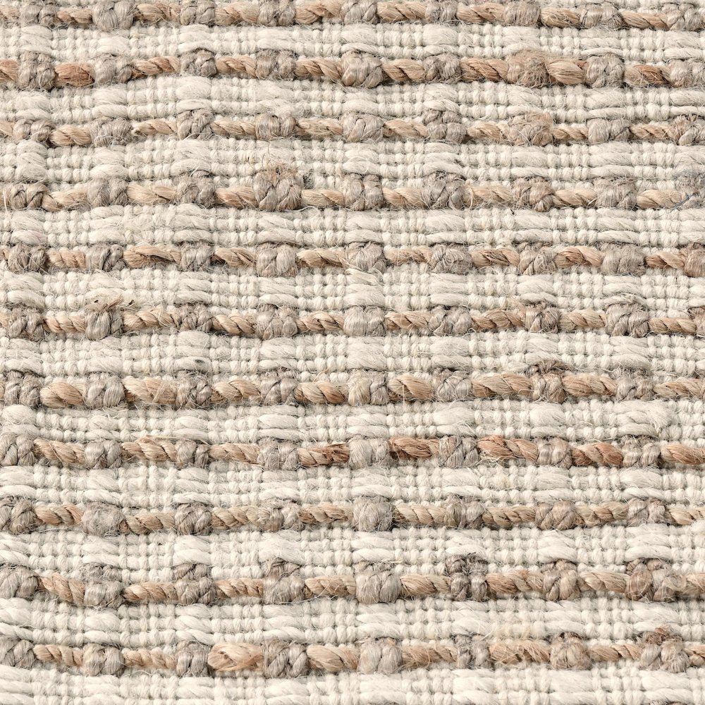 Huntington 5'x8' Handwoven Jute Sustainable Ivory Accent Area Rug. Picture 2