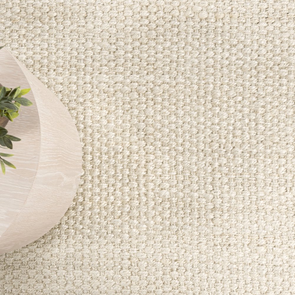 Panama 9'x12' Jute Handwoven Sustainable Ivory Accent Area Rug. Picture 3