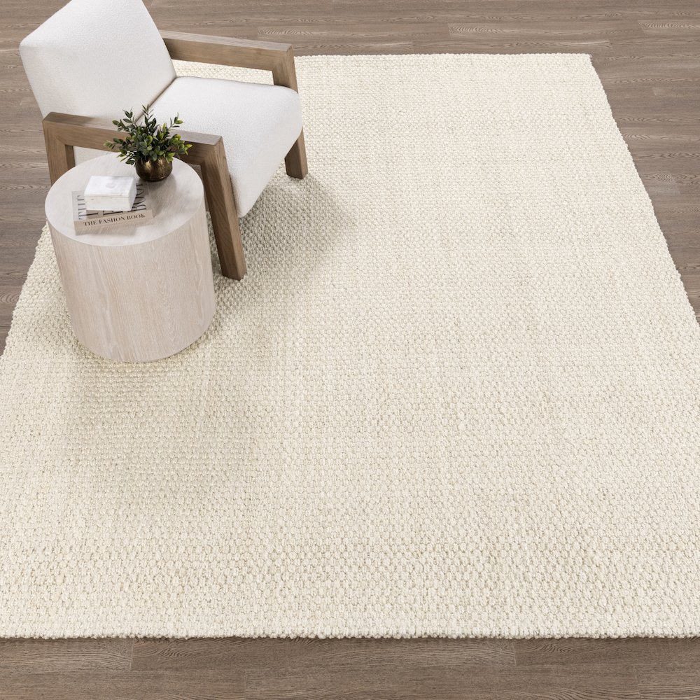 Panama 10'x14' Jute Handwoven Sustainable Ivory Accent Area Rug. Picture 2