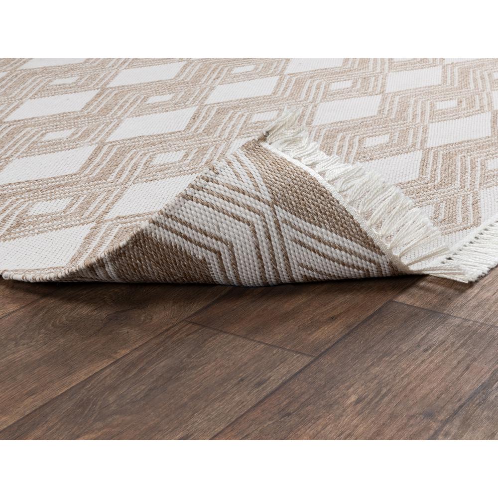 Saugatuck Indoor/Outdoor Tan Accent Rug by Kosas Home. Picture 3