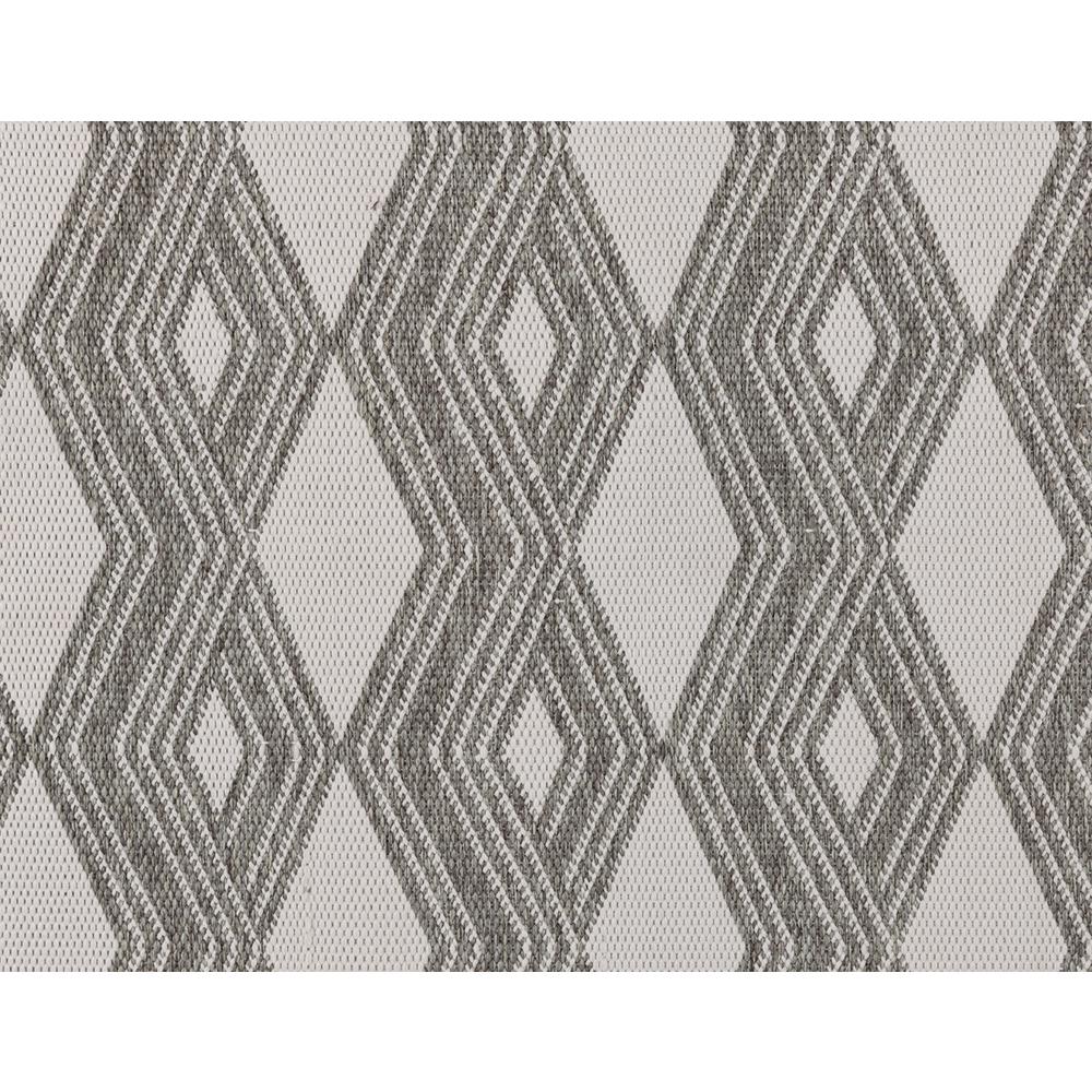 Saugatuck Indoor Outdoor Gray Accent Rug by Kosas Home. Picture 2