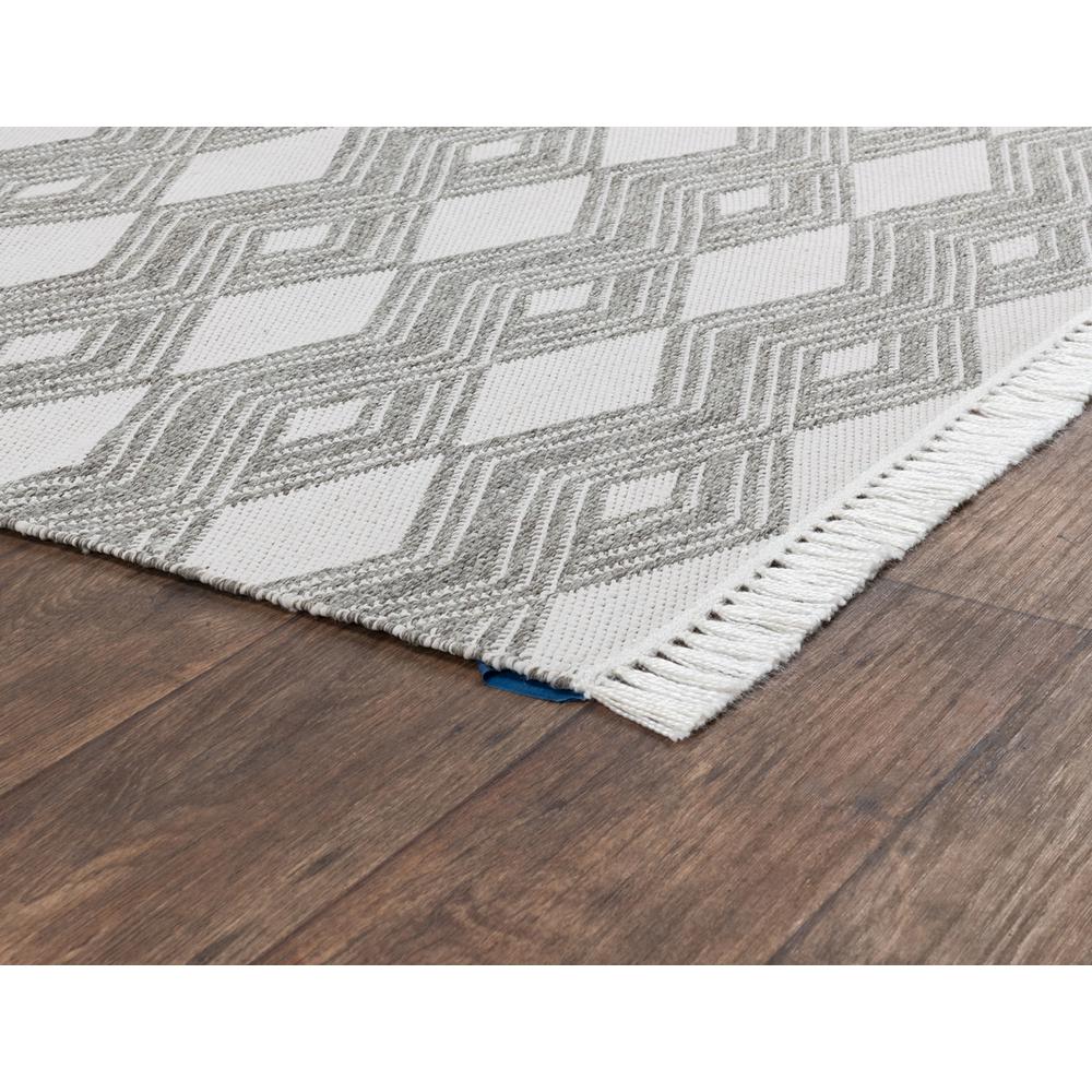 Saugatuck Indoor Outdoor Gray Accent Rug by Kosas Home. Picture 4