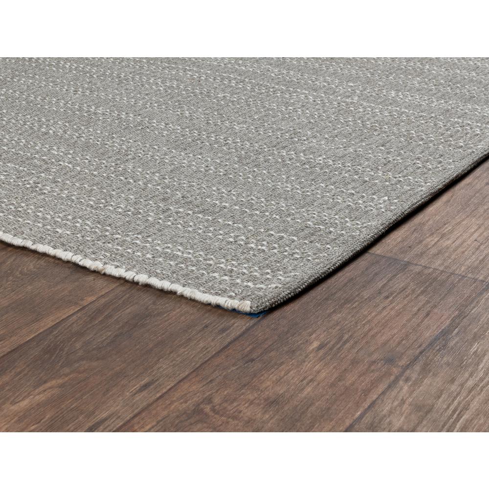 Charlevoix Indoor/Outdoor Gray Accent Rug by Kosas Home. Picture 1