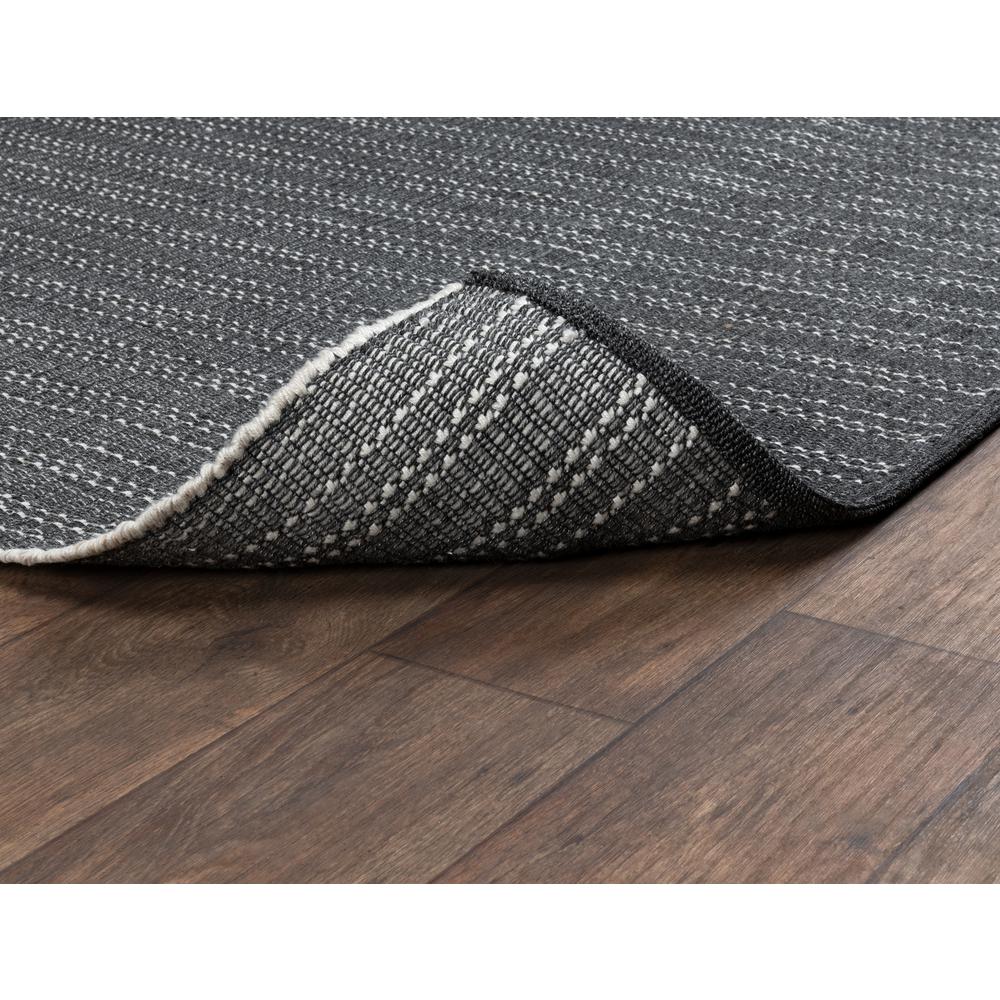 Charlevoix Indoor Outdoor Charcoal, Accent Rug by Kosas Home. Picture 2