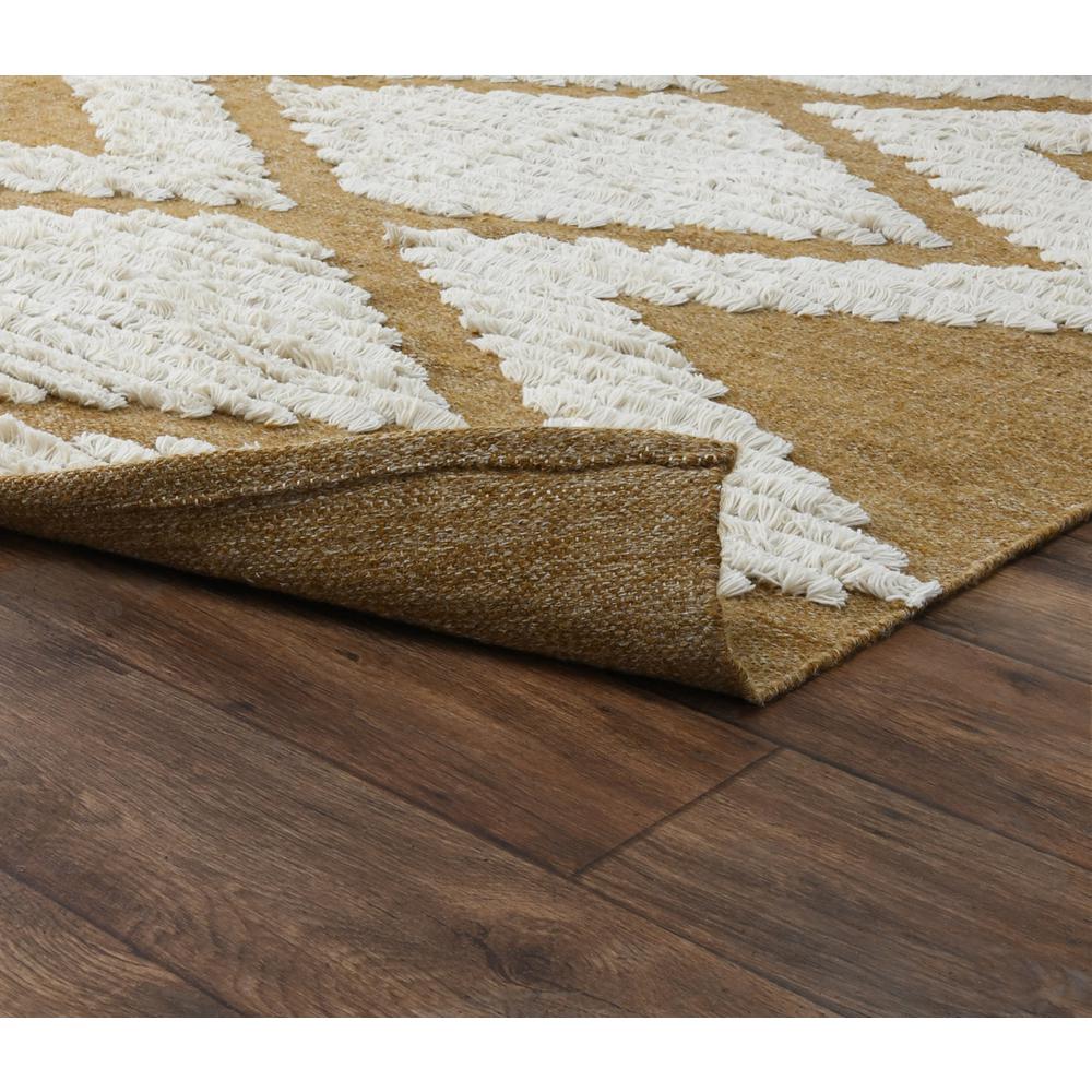 Warren Indoor Outdoor Honey Gold Accent Rug, by Kosas Home. Picture 3