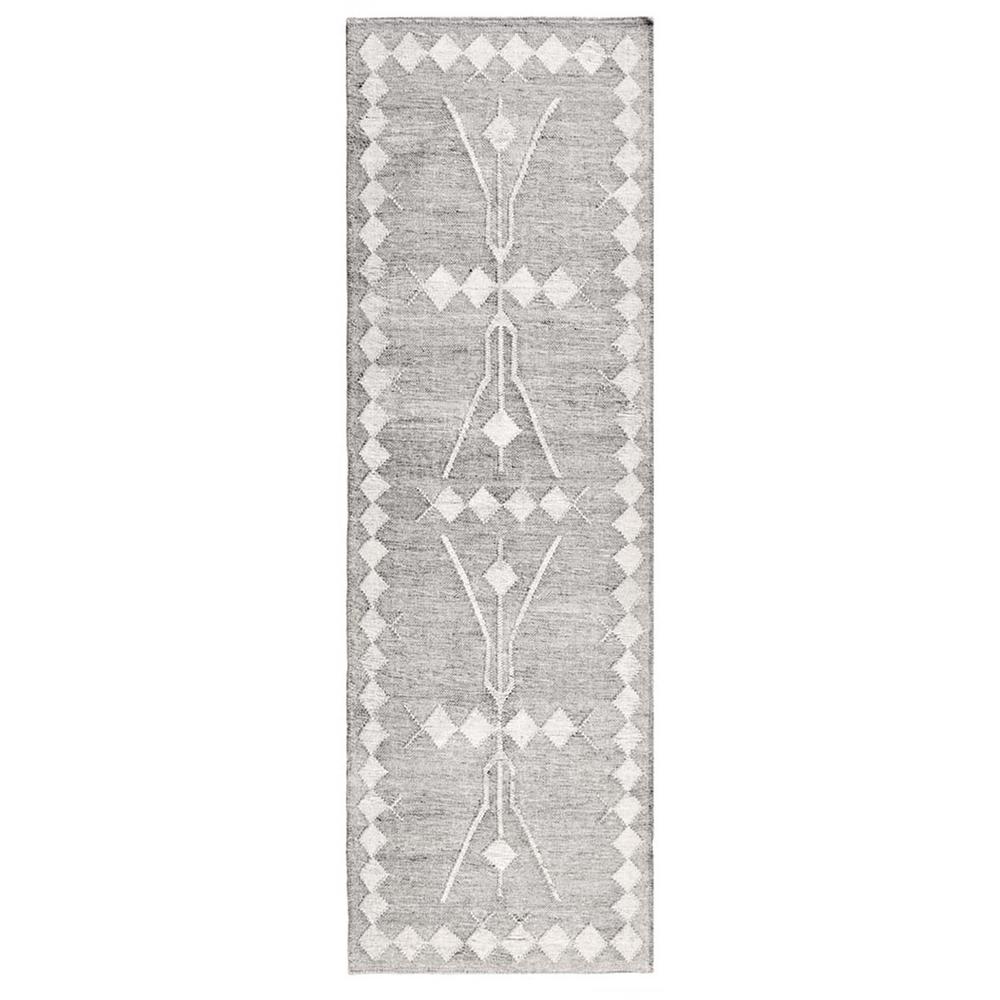 Lexington Indoor Outdoor Handwoven Gray Area Rug by Kosas Home. Picture 1