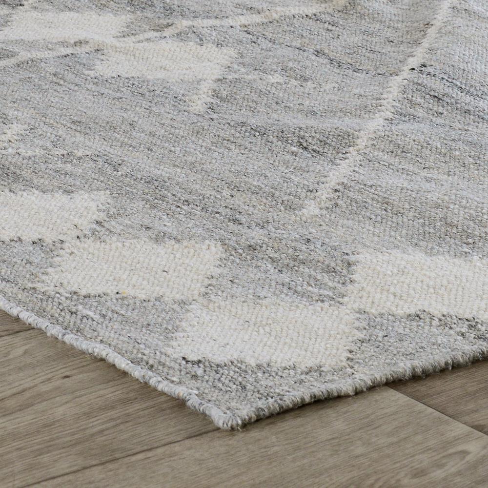 Lexington Indoor Outdoor Handwoven Gray Area Rug by Kosas Home. Picture 2