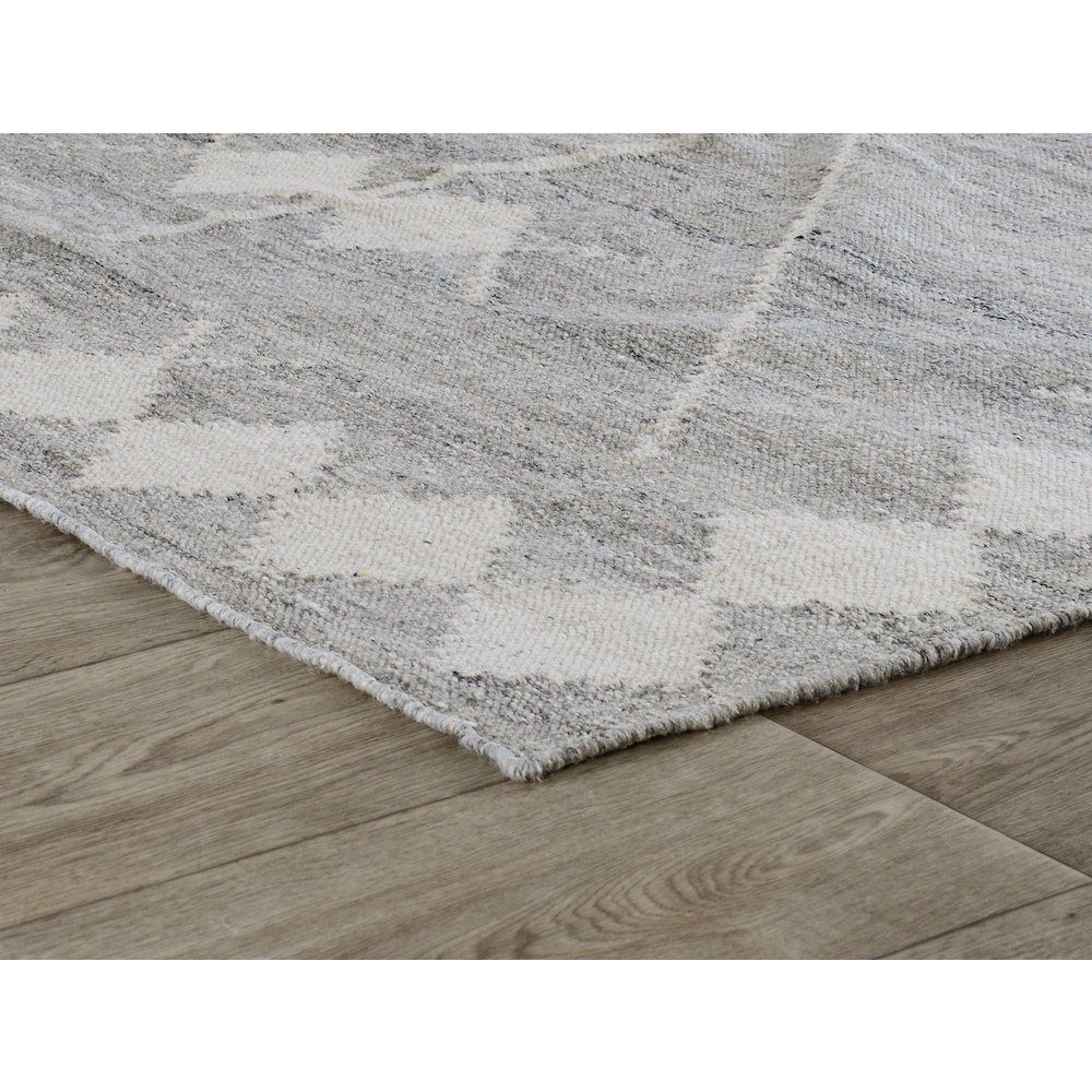 Lexington 8x10 Indoor Outdoor Handwoven Gray Area Rug by Kosas Home. Picture 1