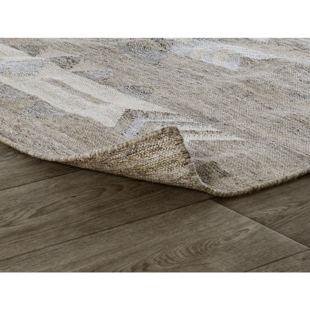 Alpena 5x8 Indoor Outdoor Handwoven Gray Multi Area Rug by Kosas Home. Picture 4