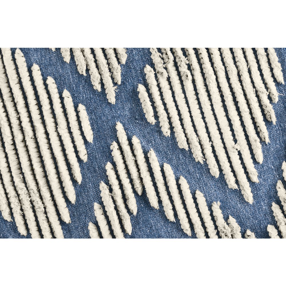 Warren Indoor Outdoor Stellar Blue Accent Rug by Kosas Home. Picture 1