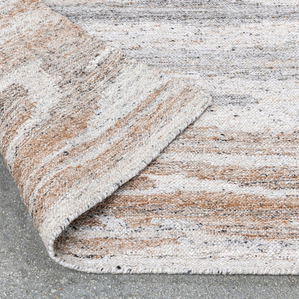 Tenaya 8x10 Handwoven Multi-Color Fabric Performance Area Accent Rug. Picture 3