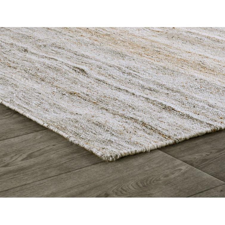 Oscoda 5x8 Handwoven Fog Gray Area Rug by Kosas Home. Picture 4