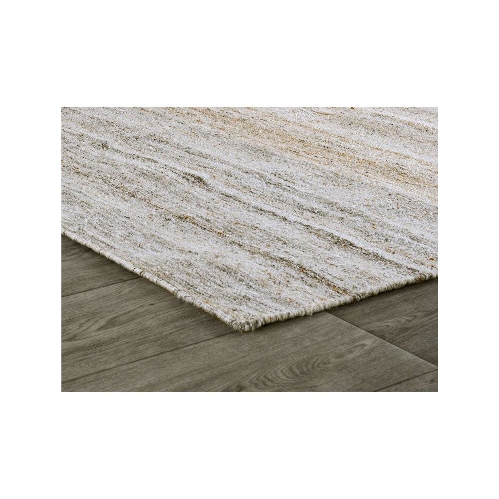 Oscoda 5x8 Handwoven Fog Gray Area Rug by Kosas Home. Picture 4
