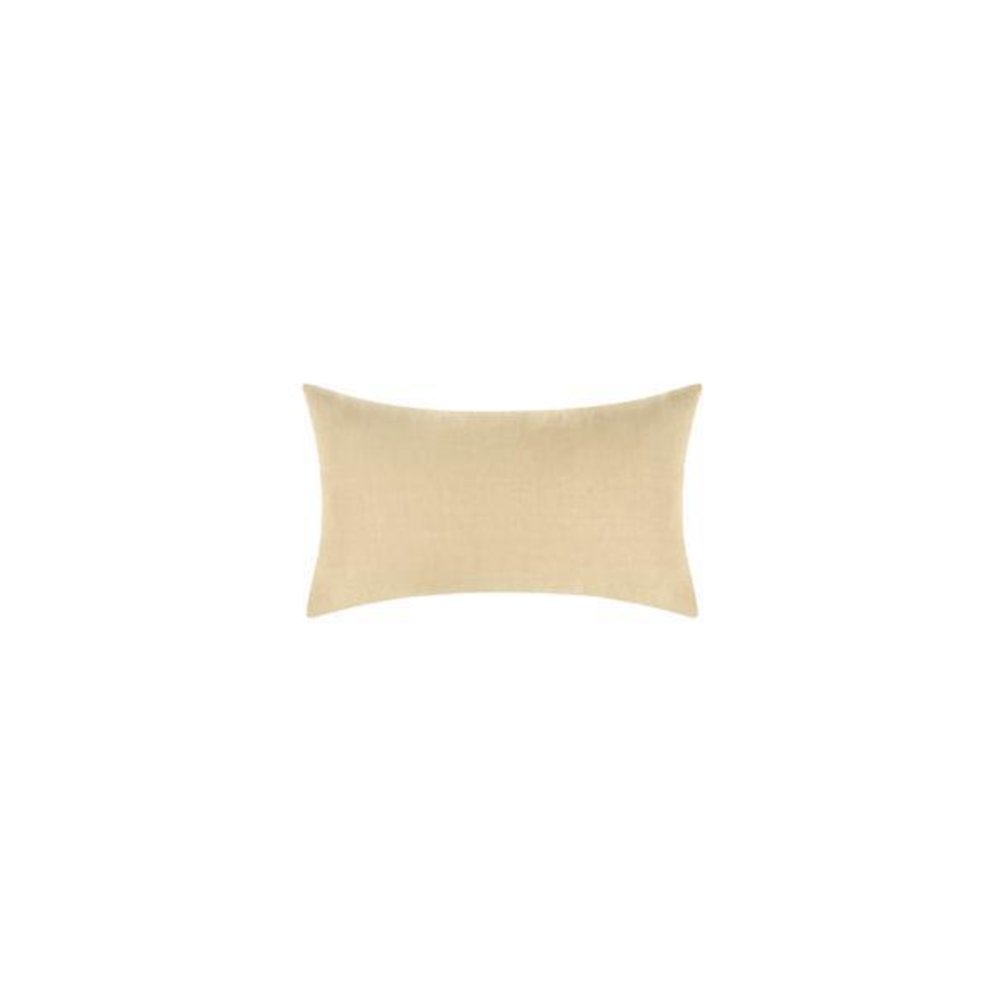 Paloma Hemp Fabric Ochre Amber King Sham. Picture 1