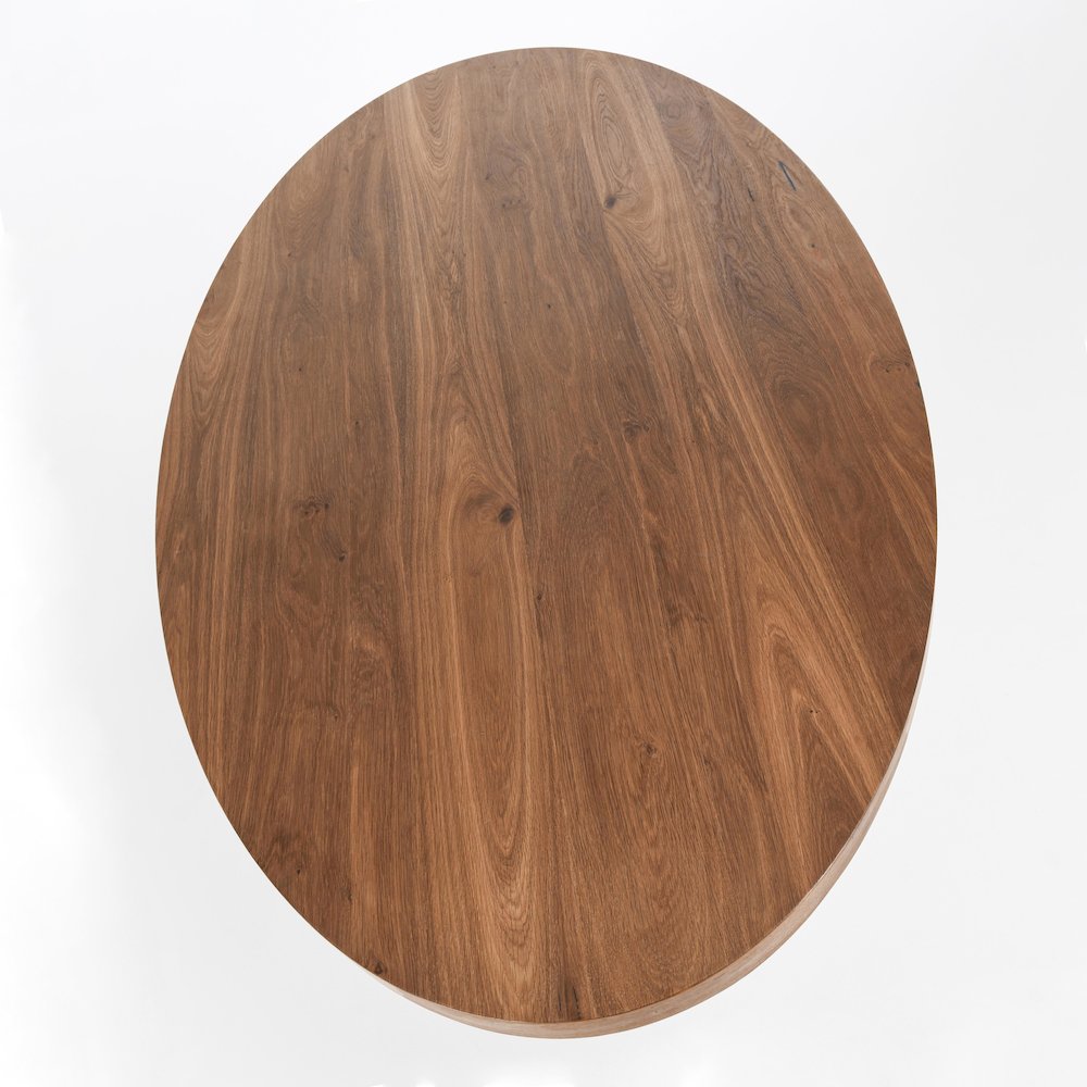Santa Barbara Oval Wood Dining Table. Picture 5