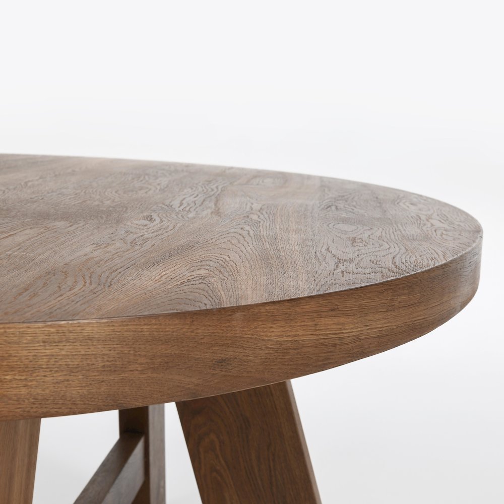 Santa Barbara Oval Wood Dining Table. Picture 6