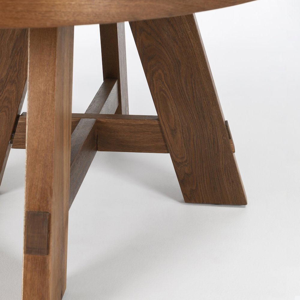 Santa Barbara Oval Wood Dining Table. Picture 7