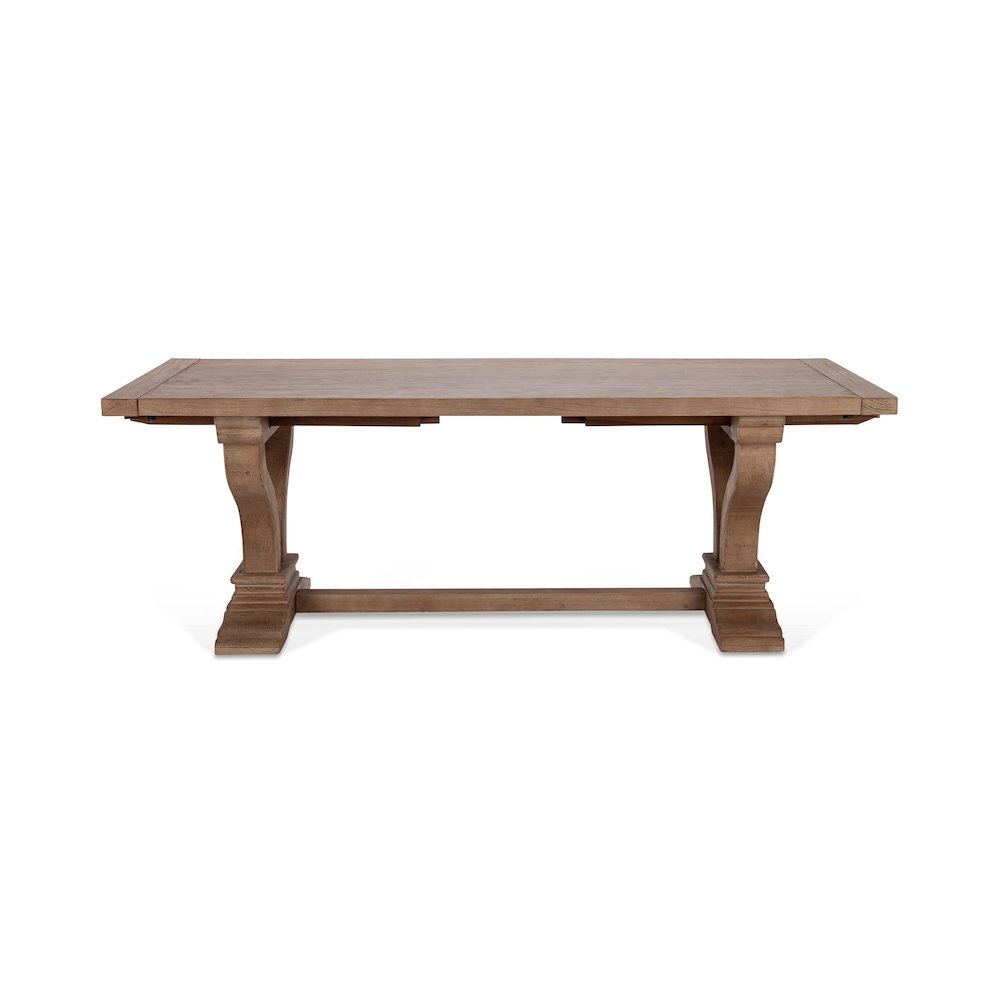 Alexander 110" Extendable Reclaimed Pine Dining Table. Picture 2