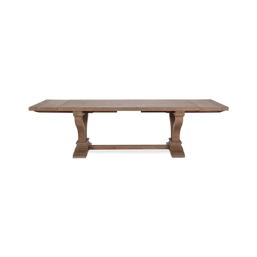 Alexander 110" Extendable Reclaimed Pine Dining Table. Picture 9