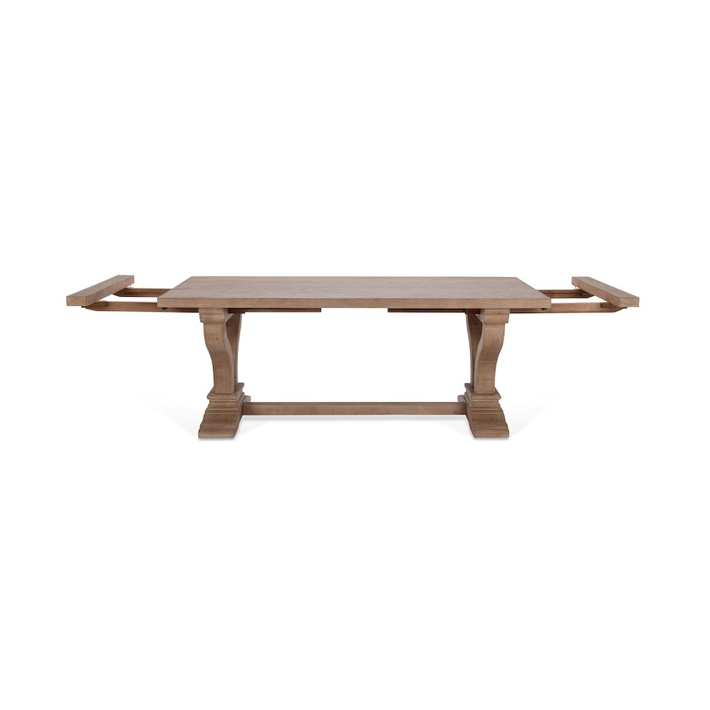 Alexander 110" Extendable Reclaimed Pine Dining Table. Picture 10