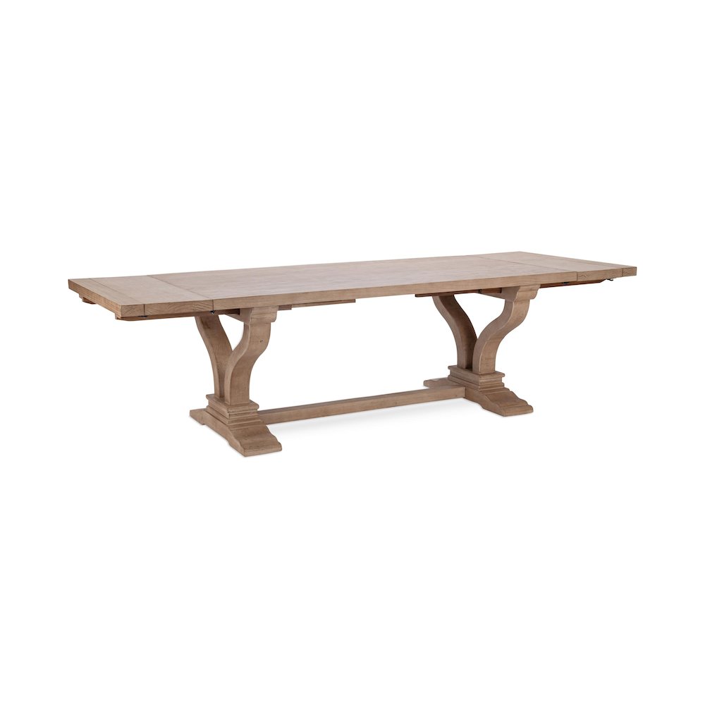 Alexander 110" Extendable Reclaimed Pine Dining Table. Picture 12