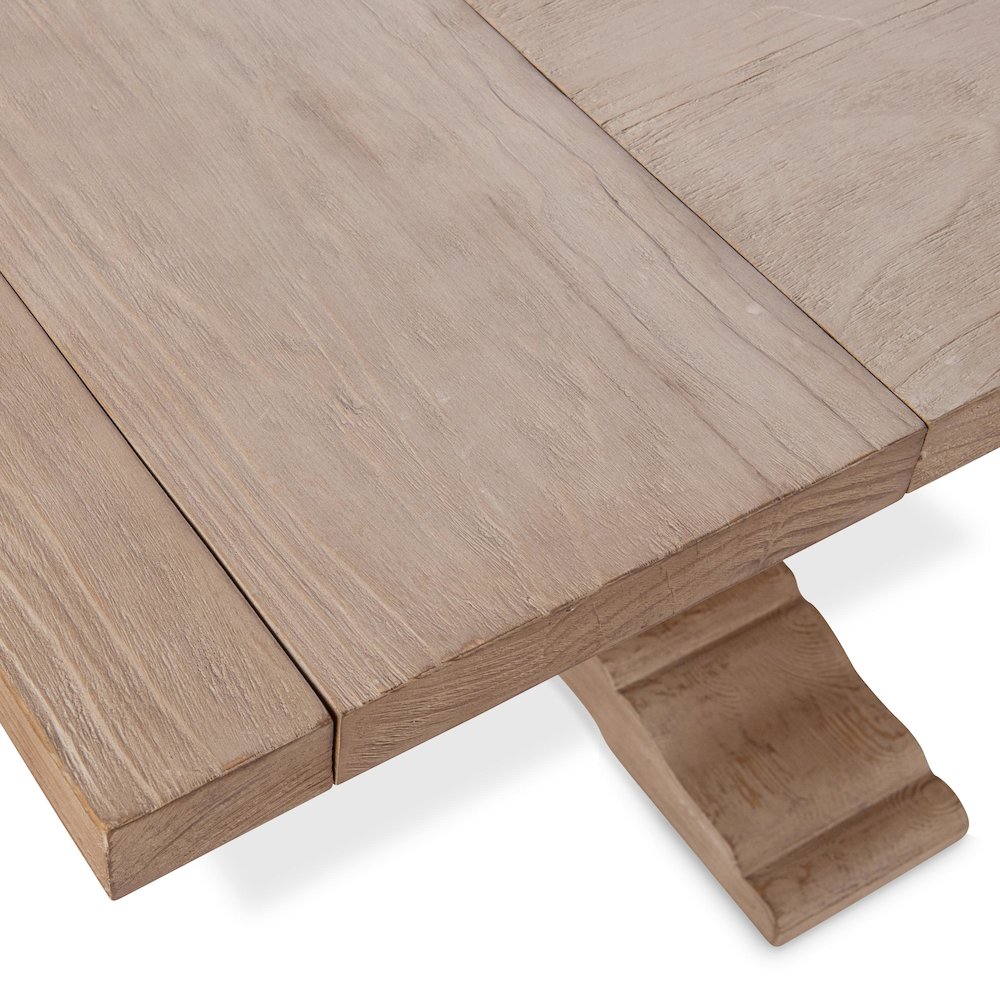 Alexander 110" Extendable Reclaimed Pine Dining Table. Picture 16
