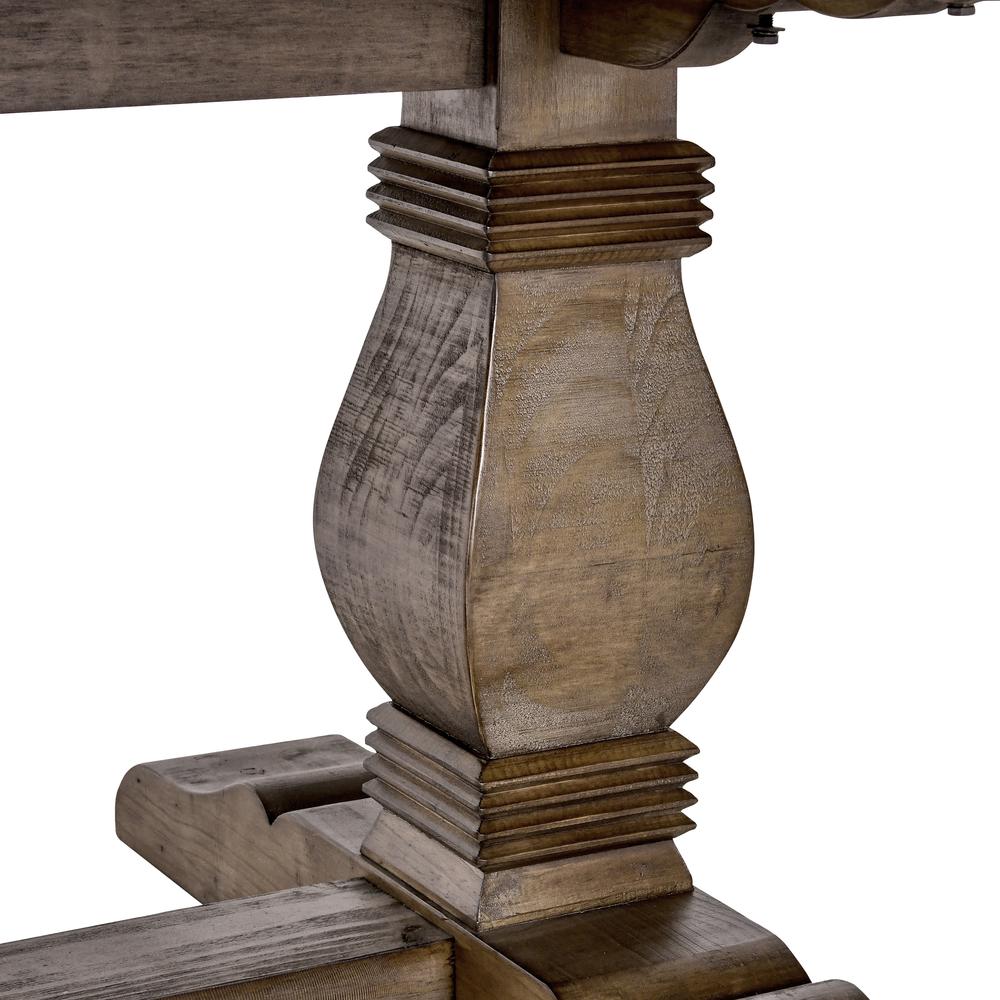 Quincy Reclaimed Pine 94 inch Dining Table. Picture 4