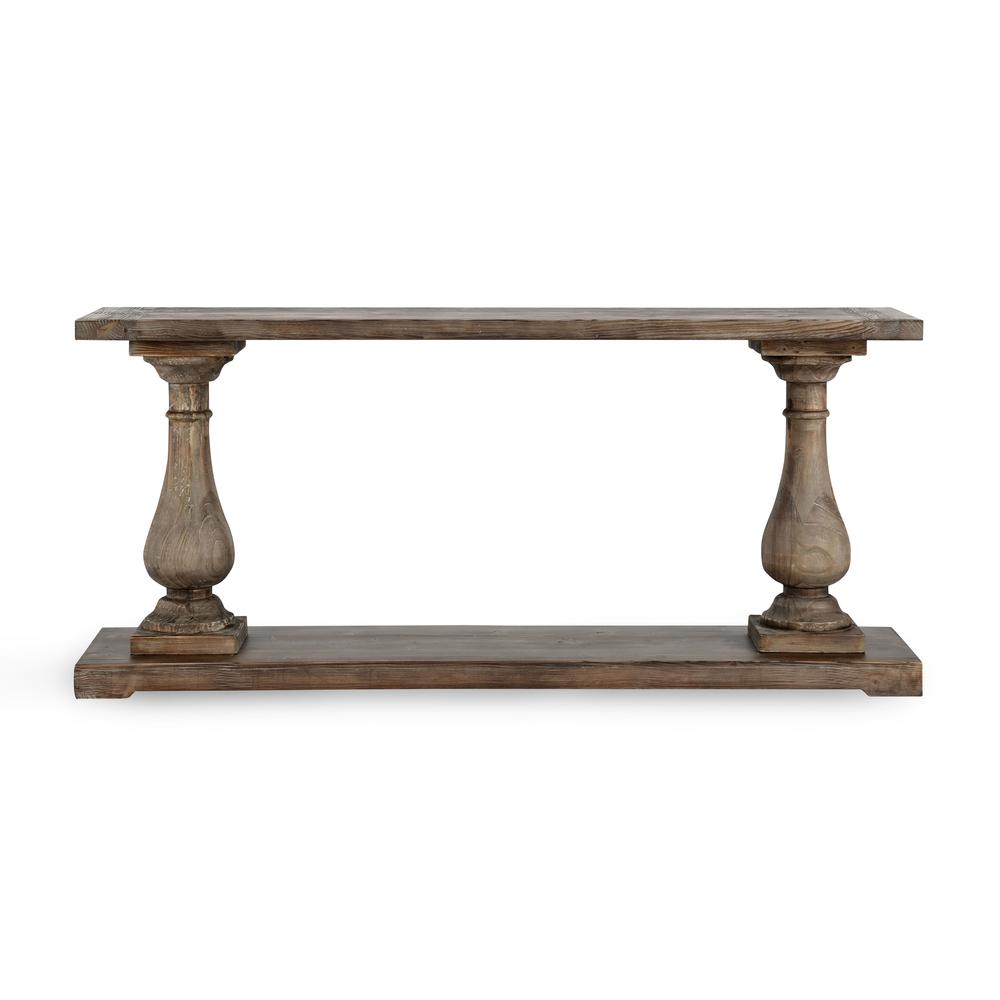 Carolina Reclaimed Pine Console Table. Picture 1