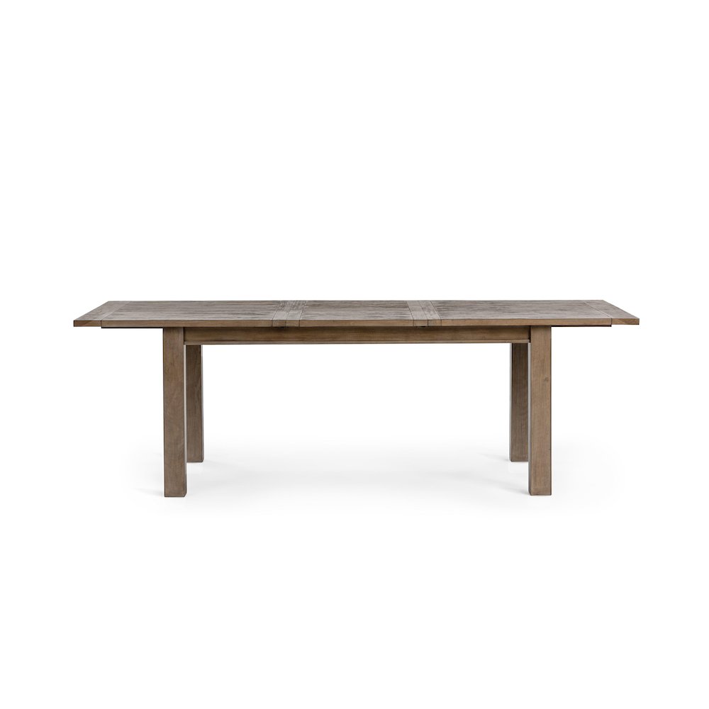 Driftwood 71-94" Ext Dining Table Distressed Brown. Picture 1