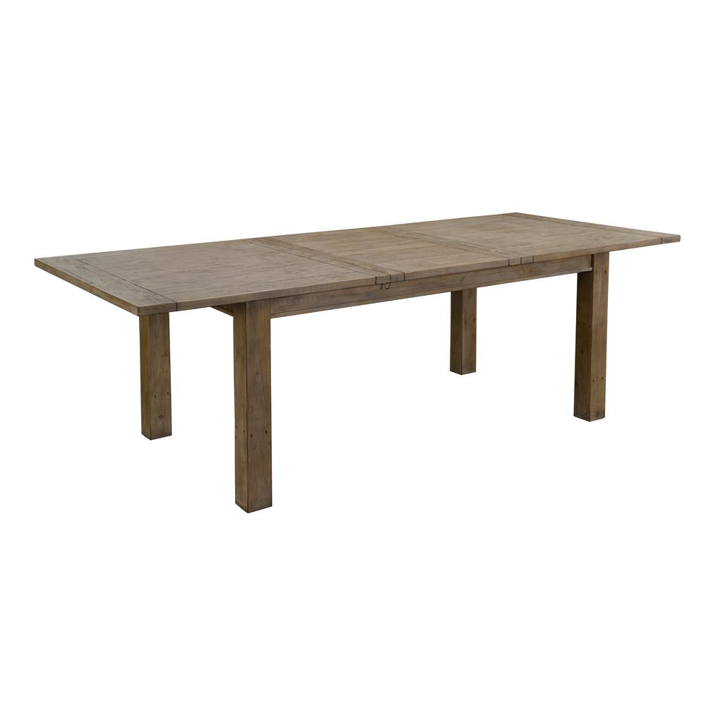 Driftwood Reclaimed Pine 94" Extension Dining Table. Picture 2