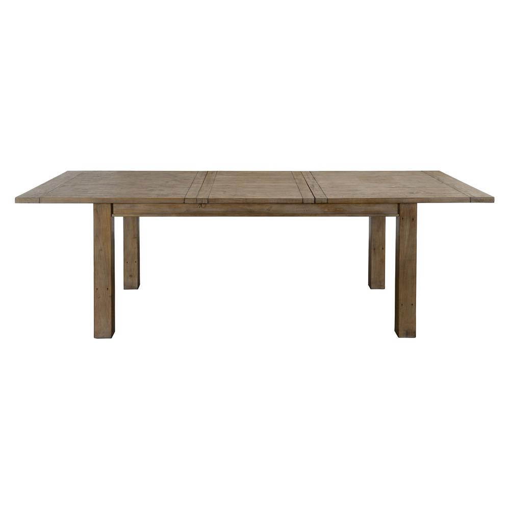Driftwood Reclaimed Pine 94" Extension Dining Table. Picture 3