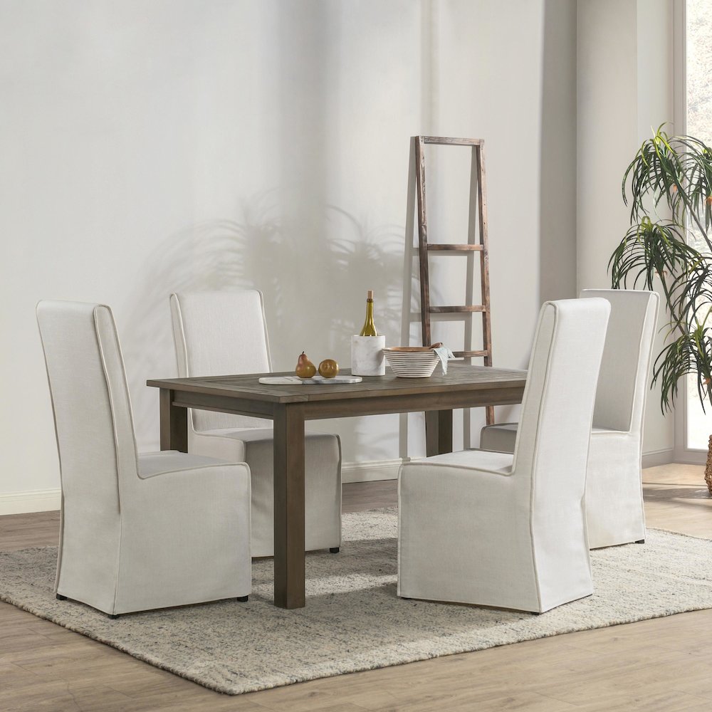 Driftwood Reclaimed Pine 60" Dining Table. Picture 7