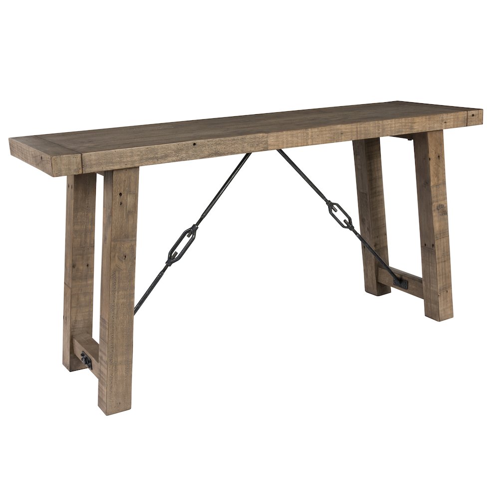 Tuscany Reclaimed Pine Console Table. Picture 1