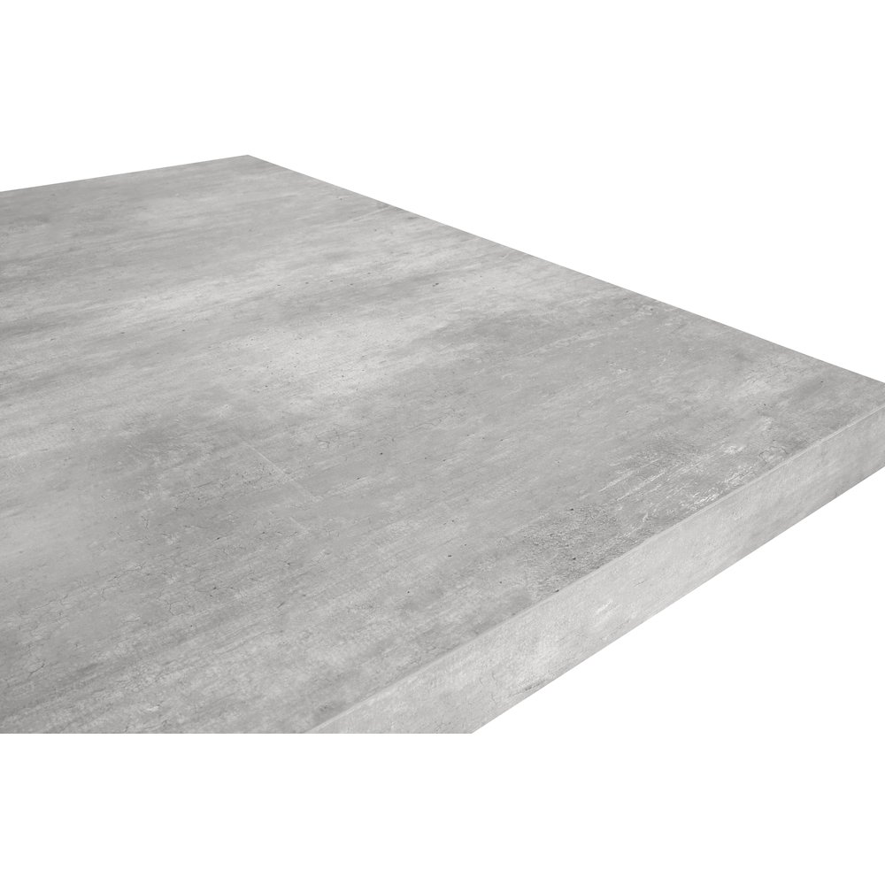 Durant 84" Dining Table Black/Antique Gray. Picture 5
