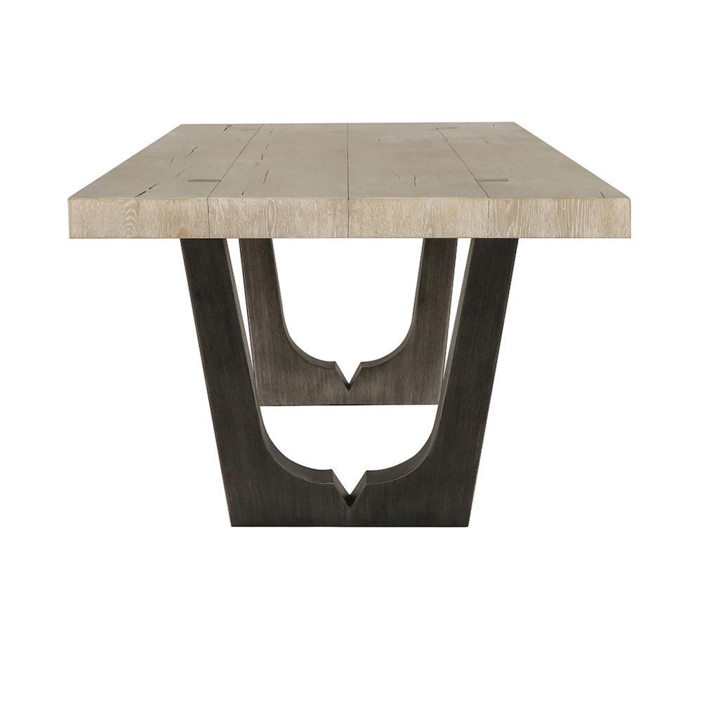 Kelso 94" Reclaimed Wood Dining Table in Brown. Picture 3