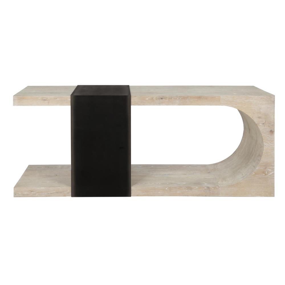 Danica Console Table in White. Picture 2