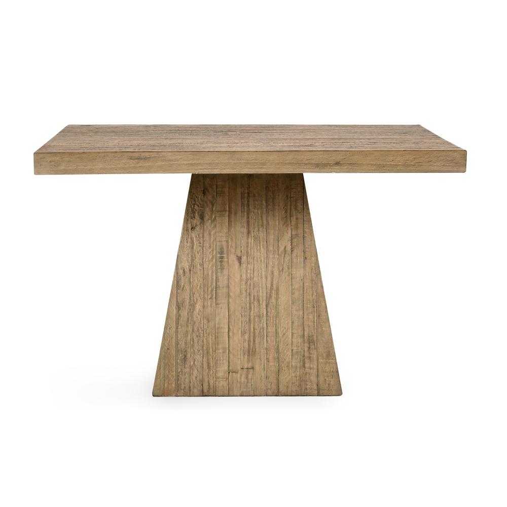 Montana 48" Square Dining Table Natural. Picture 3