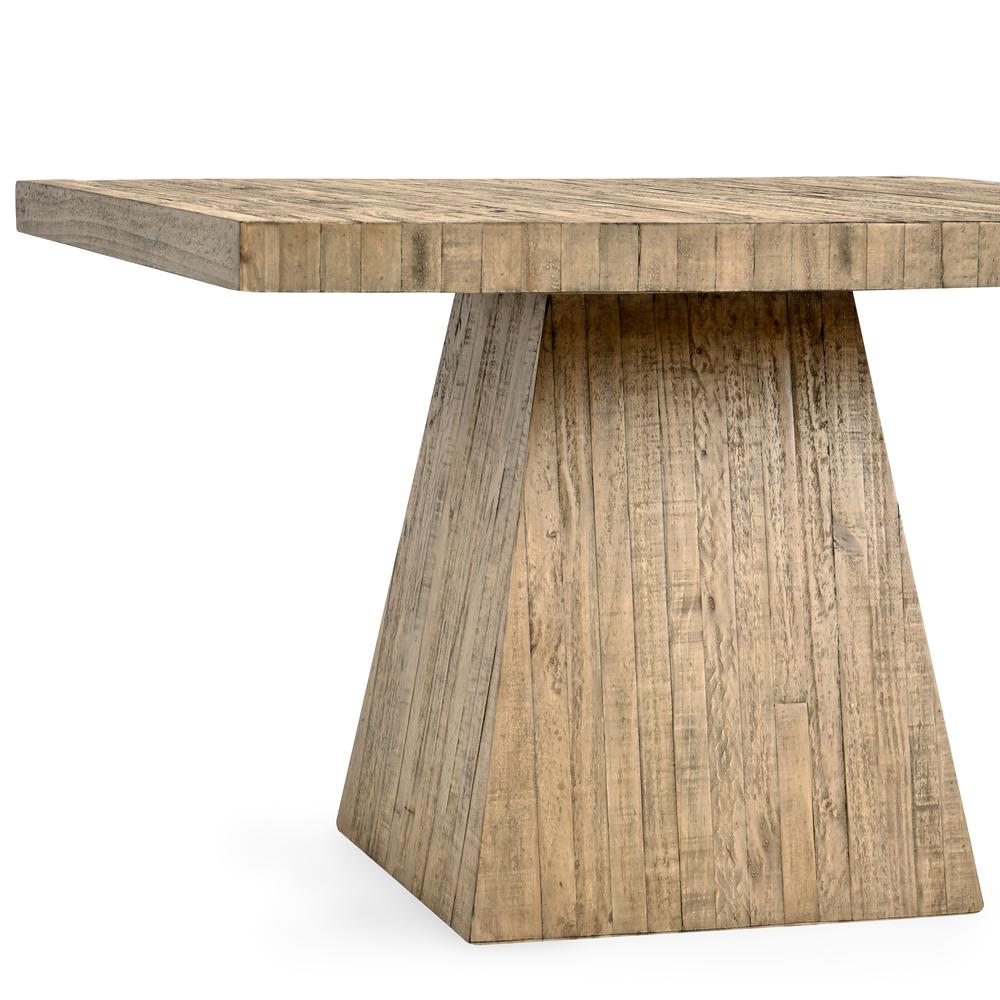 Montana 48" Square Dining Table Natural. Picture 5