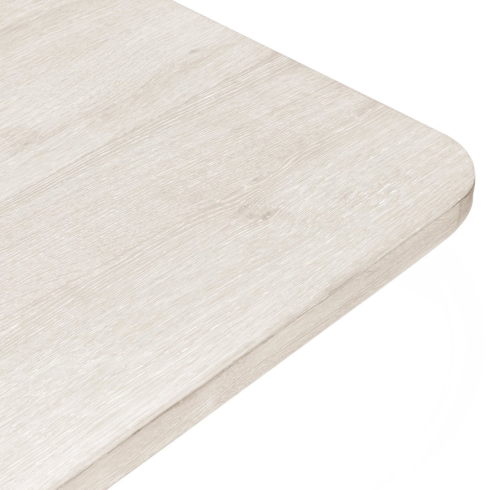 Orlando 95" Dining Table in Whitewash Finish. Picture 4