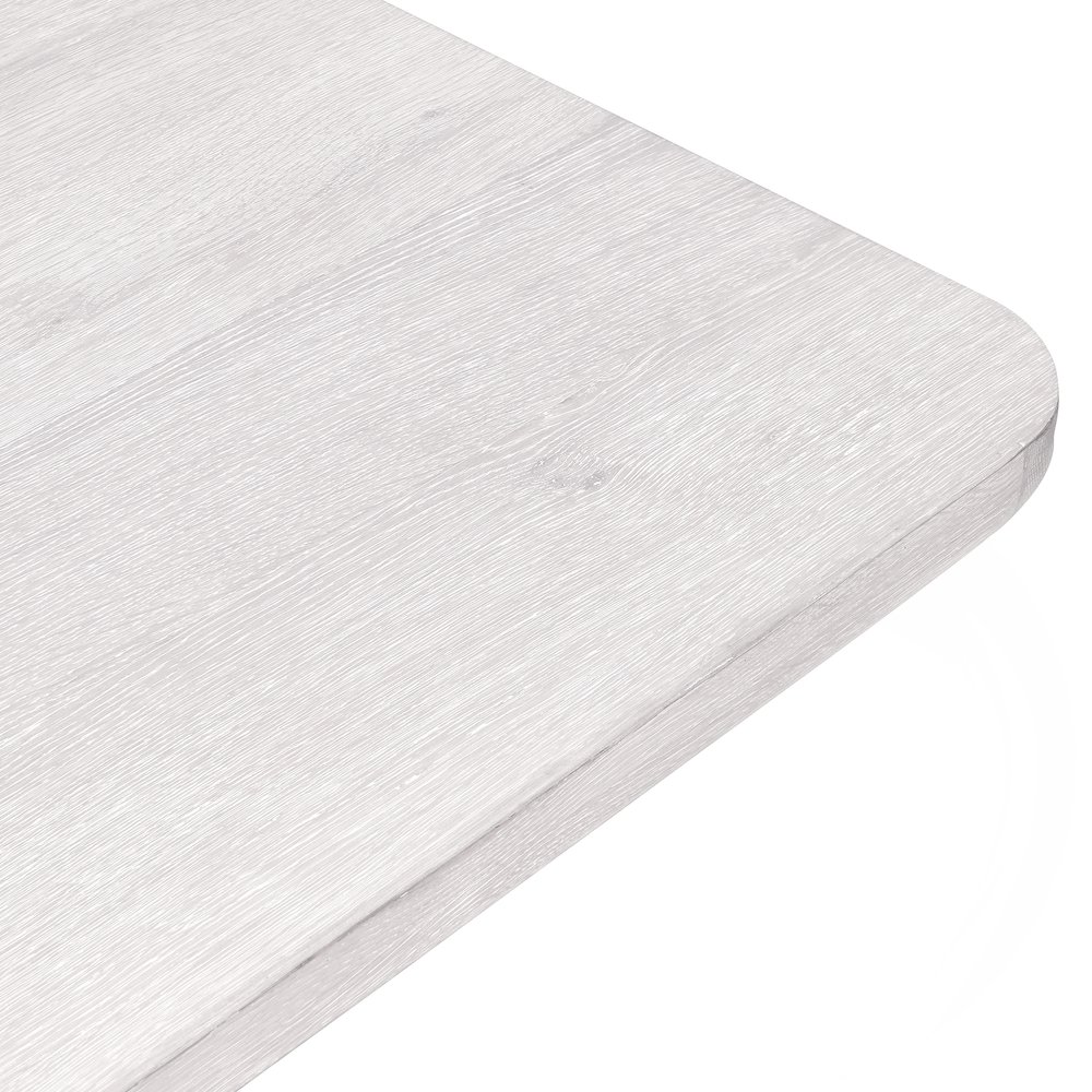Orlando 71" Dining Table in Whitewash. Picture 4