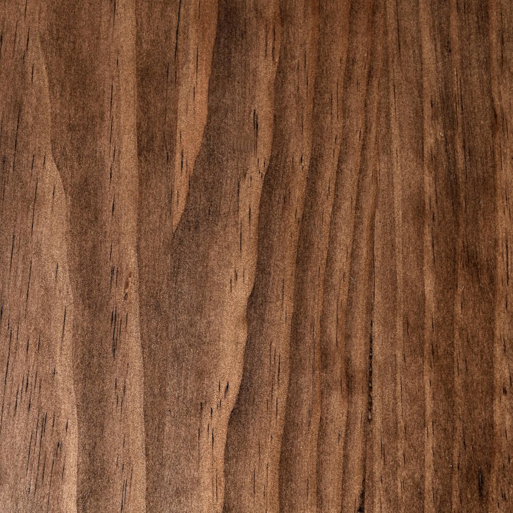 Maxwell 42" Round Pine Wood Dining Table in Brown Finish. Picture 8