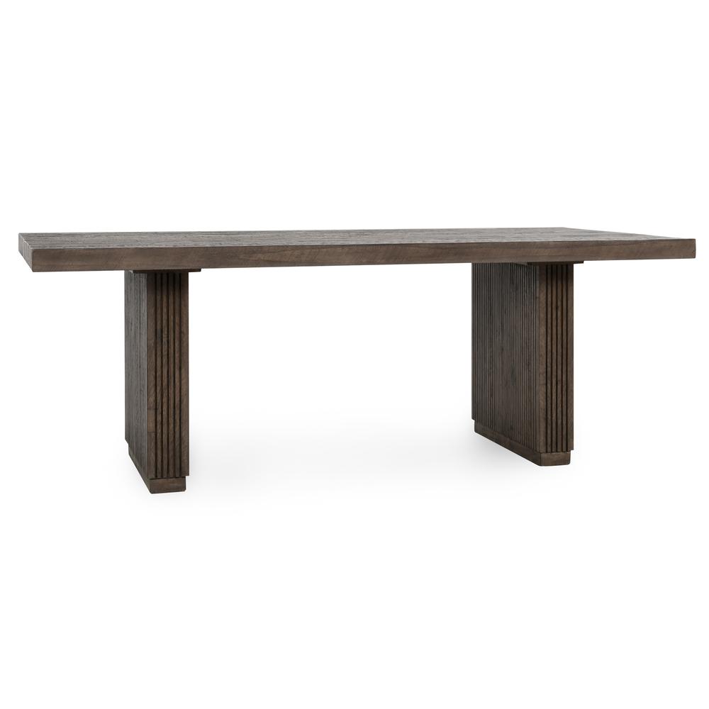Ollie 82" Dining Table in Brown. Picture 1